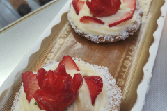 Tartaleta Crema  - Fresas y Coco